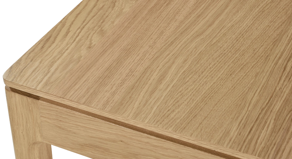 Table salle à manger 6 personnes en chêne teinte naturelle plateau bois 140x90 cm Table salle à manger 6 personnes en chêne teinte naturelle plateau bois 140x90 cm