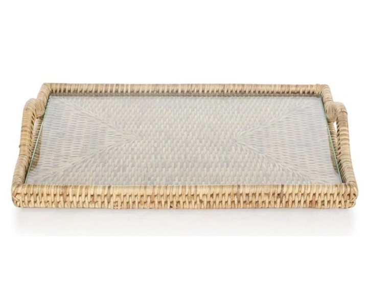 Plateau a fromage rectangulaire en rotin naturel petit modèle Plateau a fromage rectangulaire en rotin naturel petit modèle