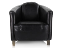 Fauteuil club cuir noir Fauteuil club cuir noir