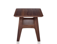 Rectangular walnut coffee table natural tint 100x50 cm 100x50 cm Rectangular walnut coffee table natural tint 100x50 cm 100x50 cm