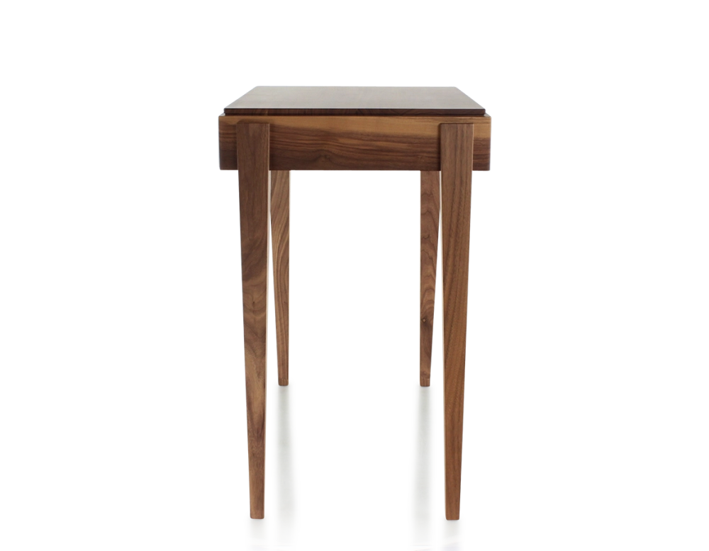 Scandinavian walnut desk natural tint L80 cm Scandinavian walnut desk natural tint L80 cm
