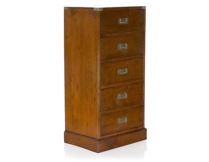 Chiffonnier marine bois teinte merisier Chiffonnier marine bois teinte merisier