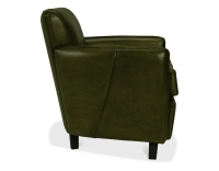 Fauteuil club cuir vert olive Fauteuil club cuir vert olive