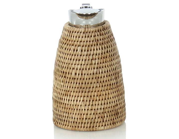 Thermos en rotin naturel 0,6 litre Thermos en rotin naturel 0,6 litre