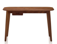 Scandinavian walnut desk natural tint L120 cm Scandinavian walnut desk natural tint L120 cm