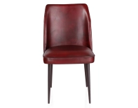 Vintage leather chair burgundy Vintage leather chair burgundy