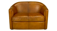 2 seater leather club sofa cognac 2 seater leather club sofa cognac