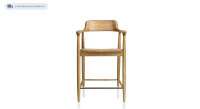 Bar stool H60 cm natural wood stain