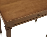 Antique Directoire style desk wood top L130 cm